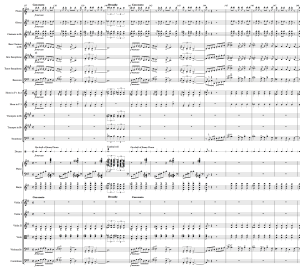 59.8 Gershwin - Rhapsody in Blue 137-147 Score Page